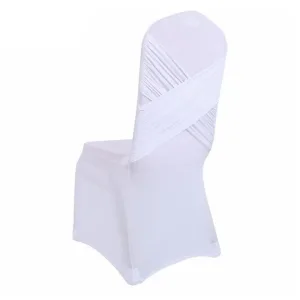 Housse De Chaise Mariage De Prestige Blanche