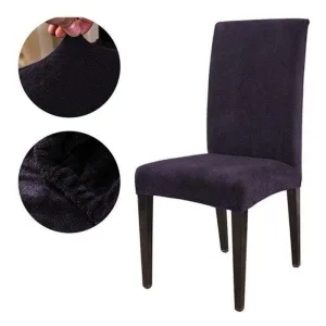 Housse De Chaise Mauve Foncé