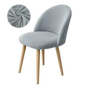 Housse De Chaise Scandinave Gris