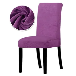 Housse De Chaise Velours La Paz
