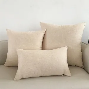 Housse de Coussin 50x50 Beige