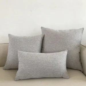 Housse de Coussin 50x50 Gris