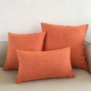 Housse de Coussin 50x50 Orange