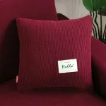 Housse de Coussin - Bordeaux