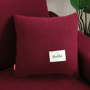 Housse De Coussin Bordeaux