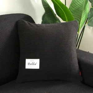 Housse De Coussin Café Noir