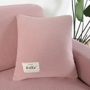 Housse De Coussin Fleur Rose