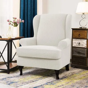 Blanc cassé - Housses pour Fauteuil Bergère - 100% Imperméables et Ultra résistantes