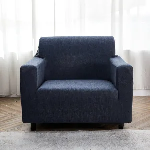 Bleu Classy - Housse de Fauteuil Extensible