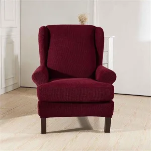 Bordeaux - Housses pour Fauteuil Bergère - 100% Imperméables et Ultra résistantes