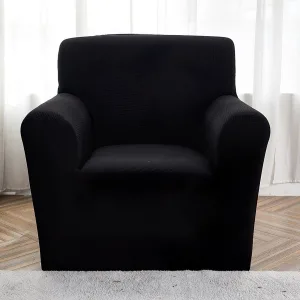 Noir - Housse de Fauteuil Imperméable
