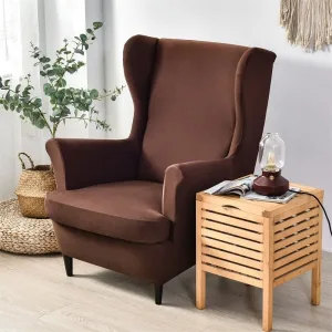 Housse Fauteuil Oreille Chocolaté