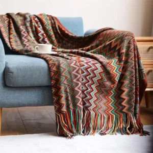 Plaid à Frange Etania