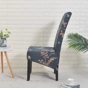 Housse De Chaise Grande Taille Motifs Fleurs