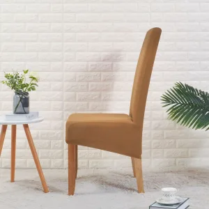 Housse De Chaise Grande Taille Marron