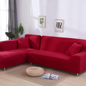 Housses de canapé d'angle Rouge