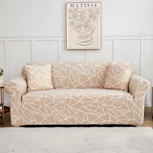 Beige Desert - Housse de Canapé Extensible