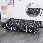 couvre clic clac design black and white