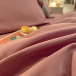 drap housse en rose qualité haut de gamme