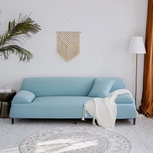 Bleu ciel - Housse de Canapé Imperméable