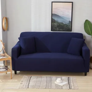 Bleu marine - Housse de Canapé Imperméable