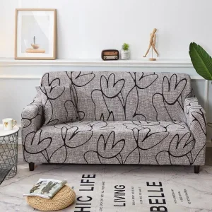 Brown - Housse de Canapé Extensible