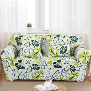 Green Clover - Housse de Canapé Extensible