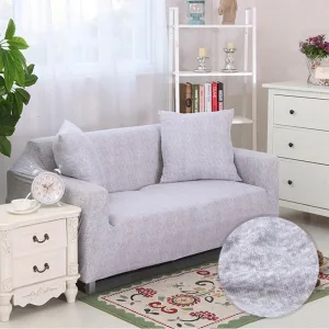 Grey - Housses Extensibles de Fauteuil et Canapé