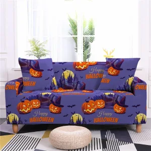 Happy Scary Halloween - Housses Extensibles de Fauteuil et Canapé