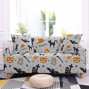 Horror Night Halloween - Housses Extensibles de Fauteuil et Canapé