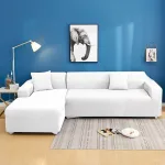 housse de canapé blanc