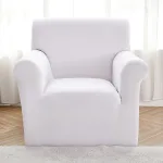 housse de canapé blanche élégante