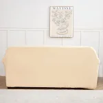 housse de canapé moderne extensible beige