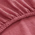housse de canapé rose anti-taches imperméable