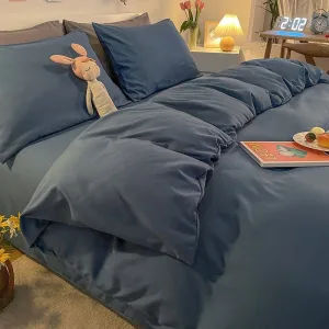 Bleu turquin - Housse de couette de qualité supérieure