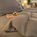 housse de couette gris intemporelle