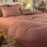 housse de couette respirante rose