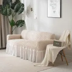 housses de fauteuil blanc cassé