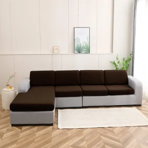 Marron - Housse pour coussin de canapé imperméable