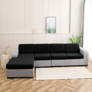 Noir - Housse pour coussin de canapé imperméable