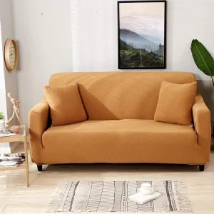 Orange - Housse de Canapé Imperméable