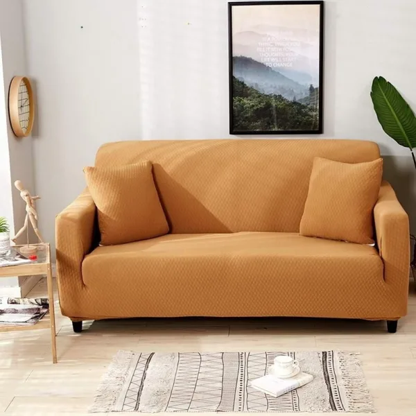 Orange - Housse de Canapé Imperméable