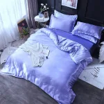 housse de couette satin doux