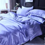 ensemble de draps bleu lavande