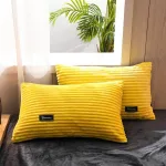 jaune velours ensemble de draps