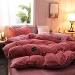 drap housse doux en velours