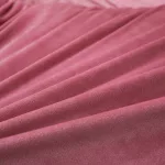 literie haut de gamme rose velours