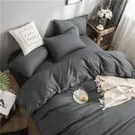 set de literie gris moderne