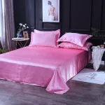 housse de couette rose bonbon