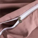 ensemble de literie rose pêche